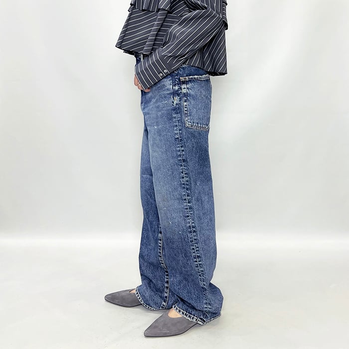 upper hights アッパーハイツ THE OLIVIA ワイドストレートデニム