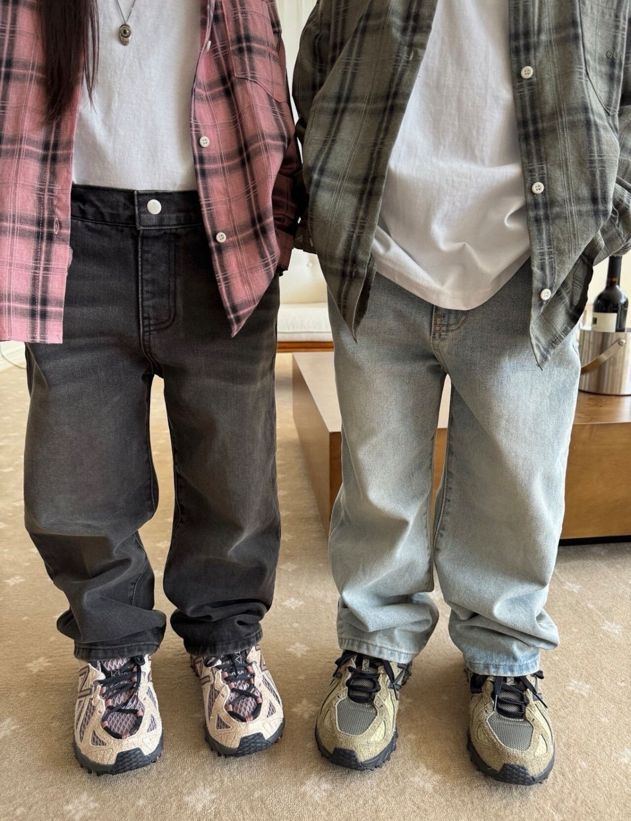 【取寄】OUR アカワイドデニムパンツ｜秋服｜韓国子供服｜26/AT