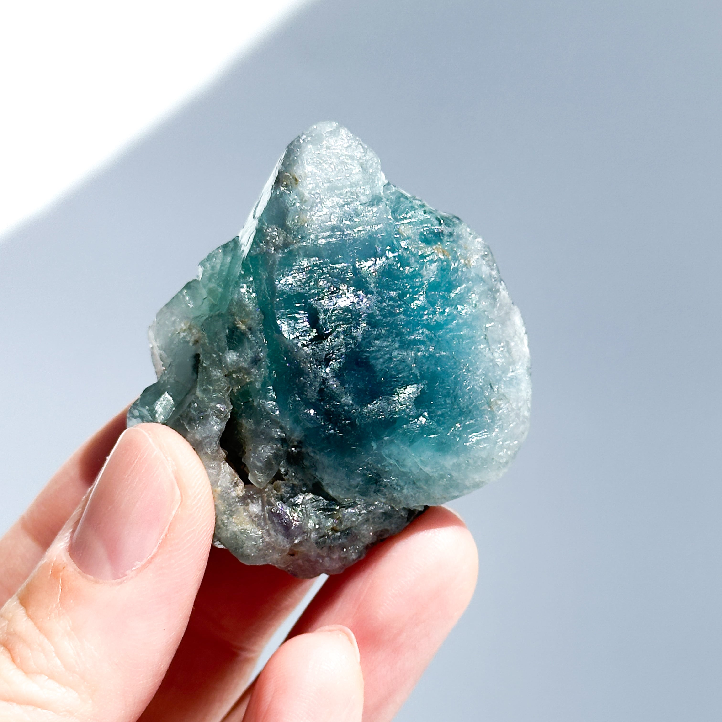 パイライトインフローライト11 ブルーフローライト 原石 11◇ Fluorite ◇天然石・鉱物