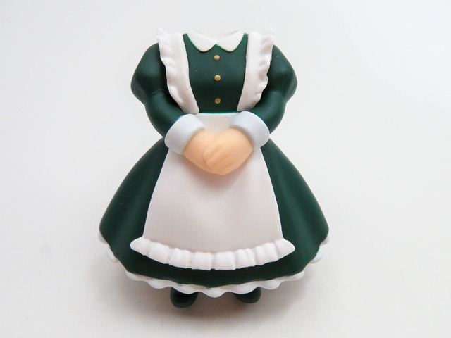ねんどろいどもあ きせかえメイド 体パーツ ロングスカートタイプ（緑）