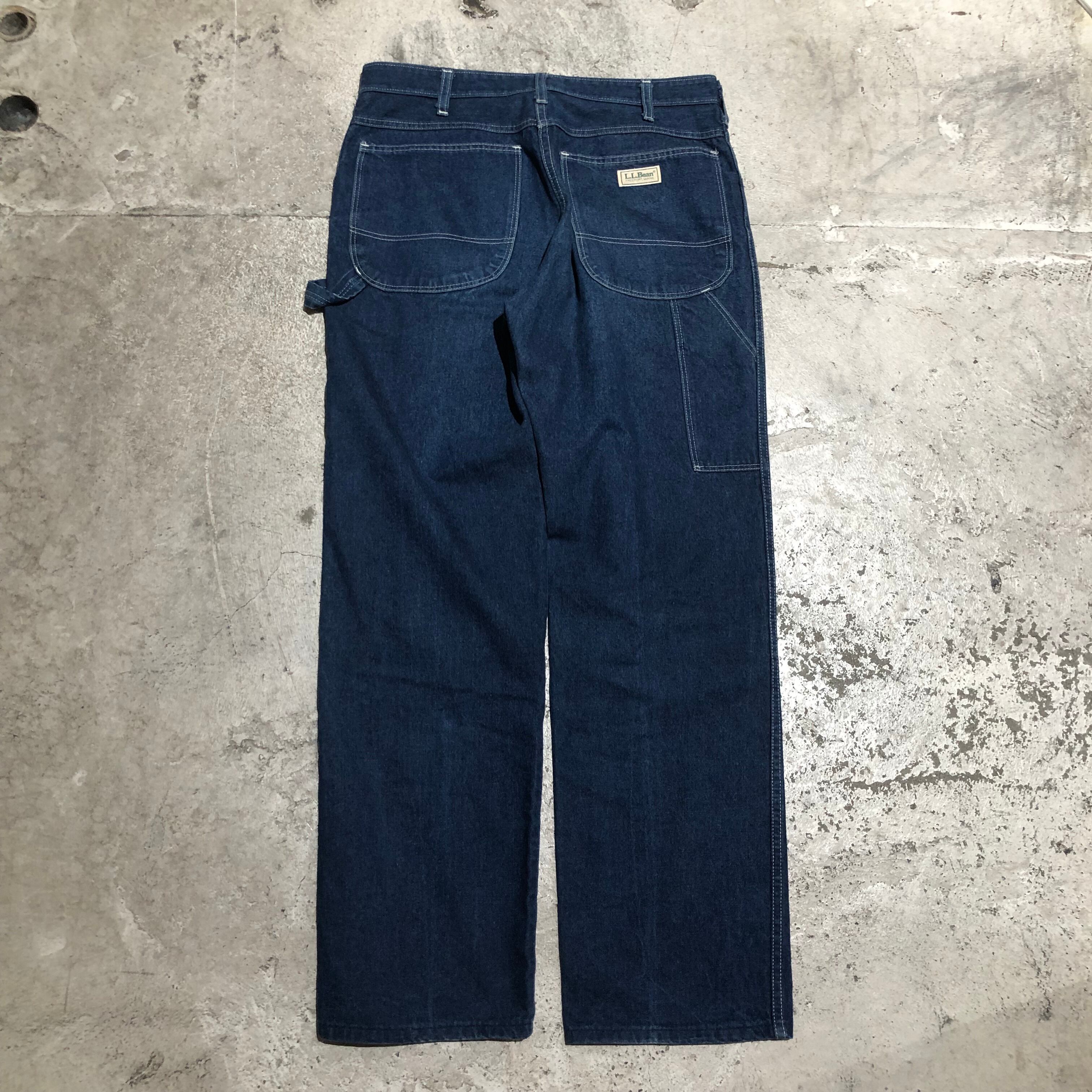 70s 80s LLBean USA製 ペインター デニムパンツ 36-