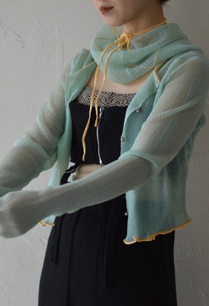 Italy Opal Lurex CD & Camisole / MINT x IT.ORANGE