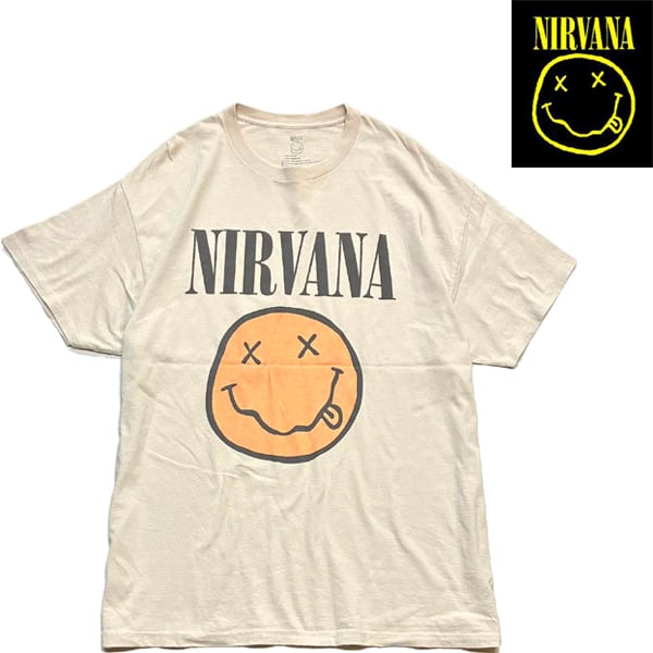 1点物◇ニルヴァーナNIRVANAバンドTプリントTシャツ古着メンズXL