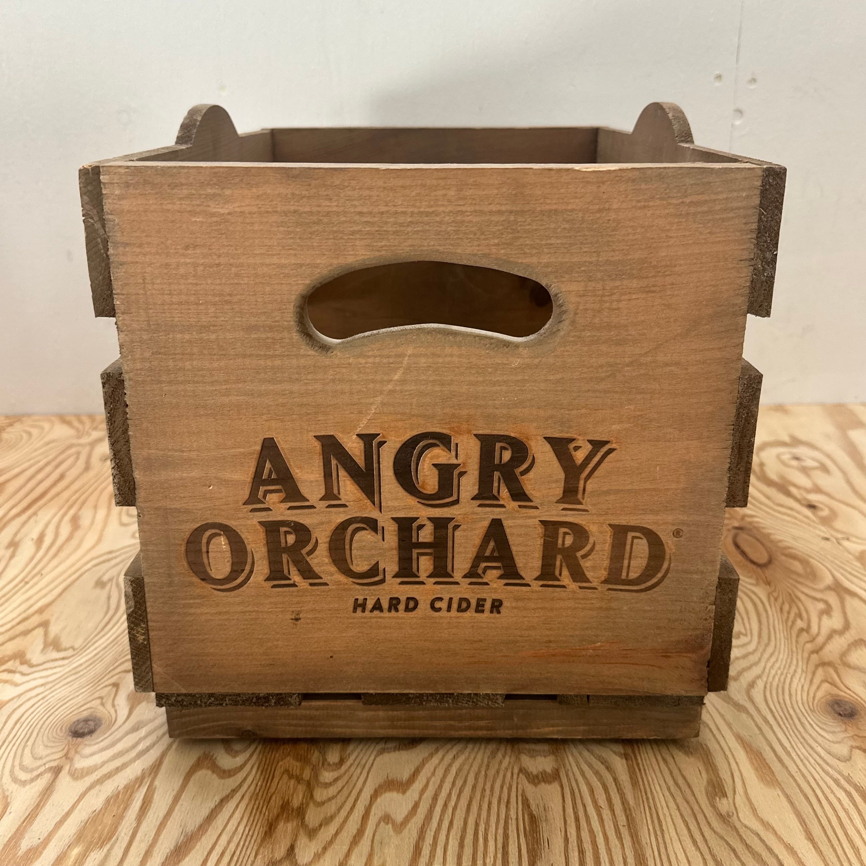 Angry Orchard Hard Cider Wood Box