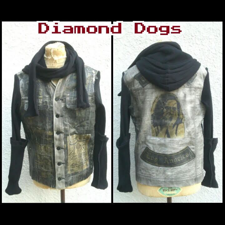 Diamond Dogs ダイアモンドドッグス　リメイク　グランジパーカー