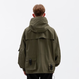 SALE 送料無料SALE 送料無料【HIPANDA ハイパンダ】メンズ ブルゾン MEN'S MULTI-POCKETS BLOUSON / OLIVE GREEN・BLACK