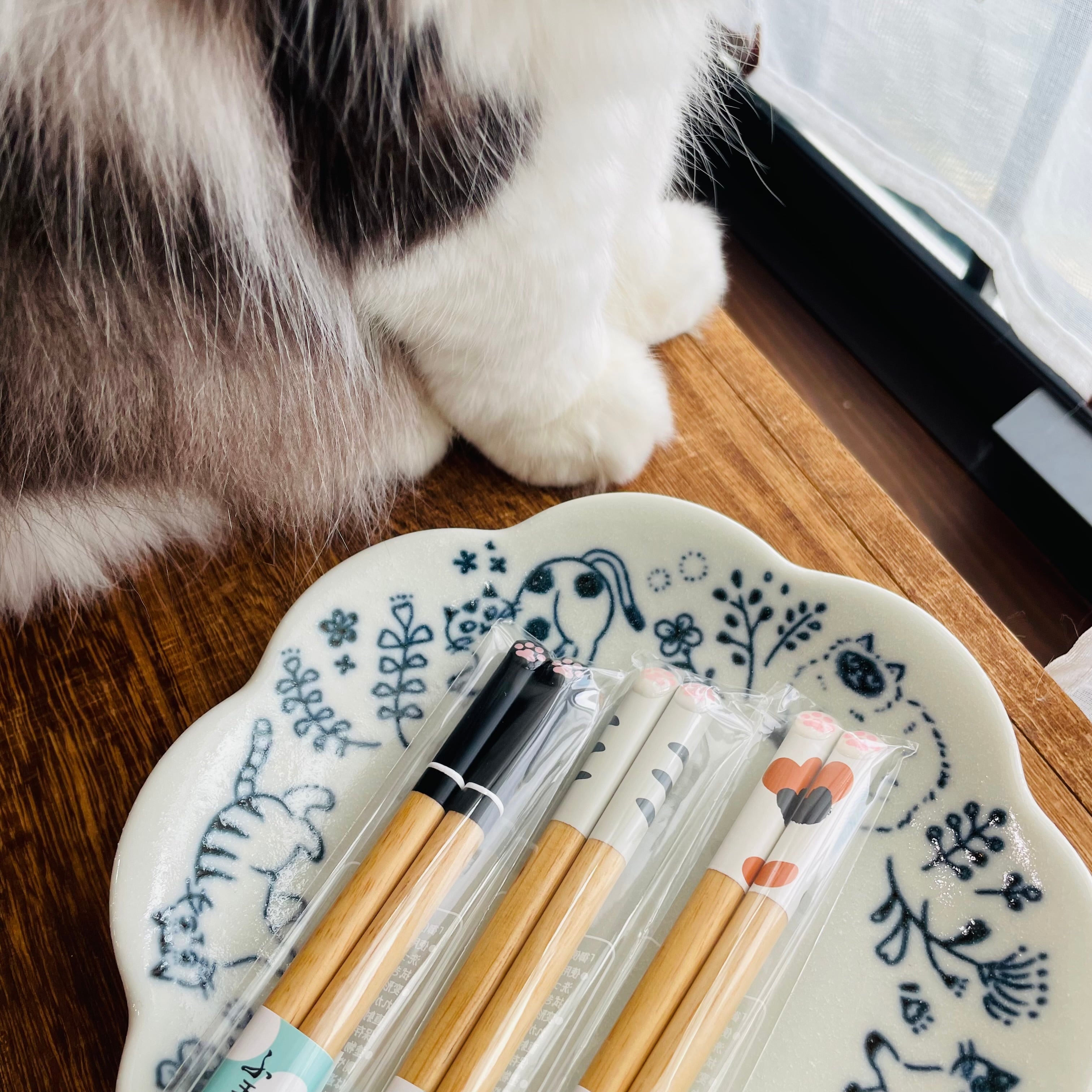 おはし｜猫の手のおはし 猫 ねこ ネコ 猫雑貨 猫グッズ お箸 かわいい  プレゼント ギフト 贈り物