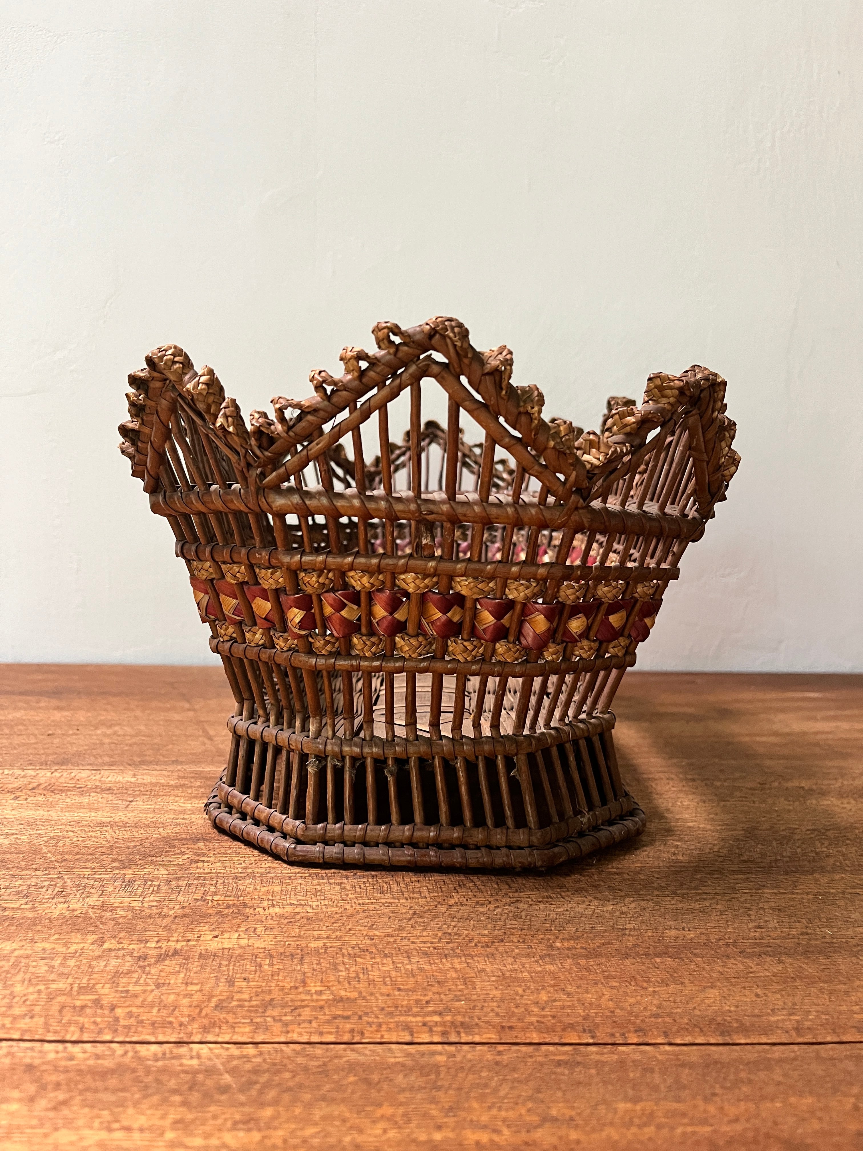 Basket Vintage France＜バスケット・フランスヴィンテージ・クラウン