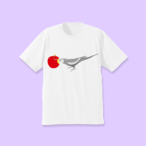 ことりちゃんTシャツ（オカメインコ ホワイトフェイス男の子）