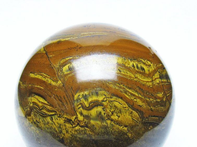 アイアンタイガーアイ 丸玉 74mm 一点物 151-9828 | 天然石