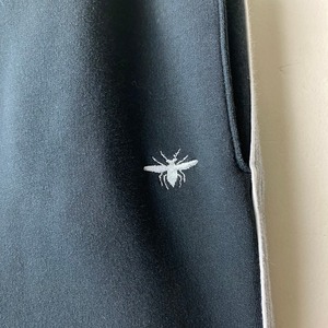 DIOR HOMME side-line sweat pants “bee”