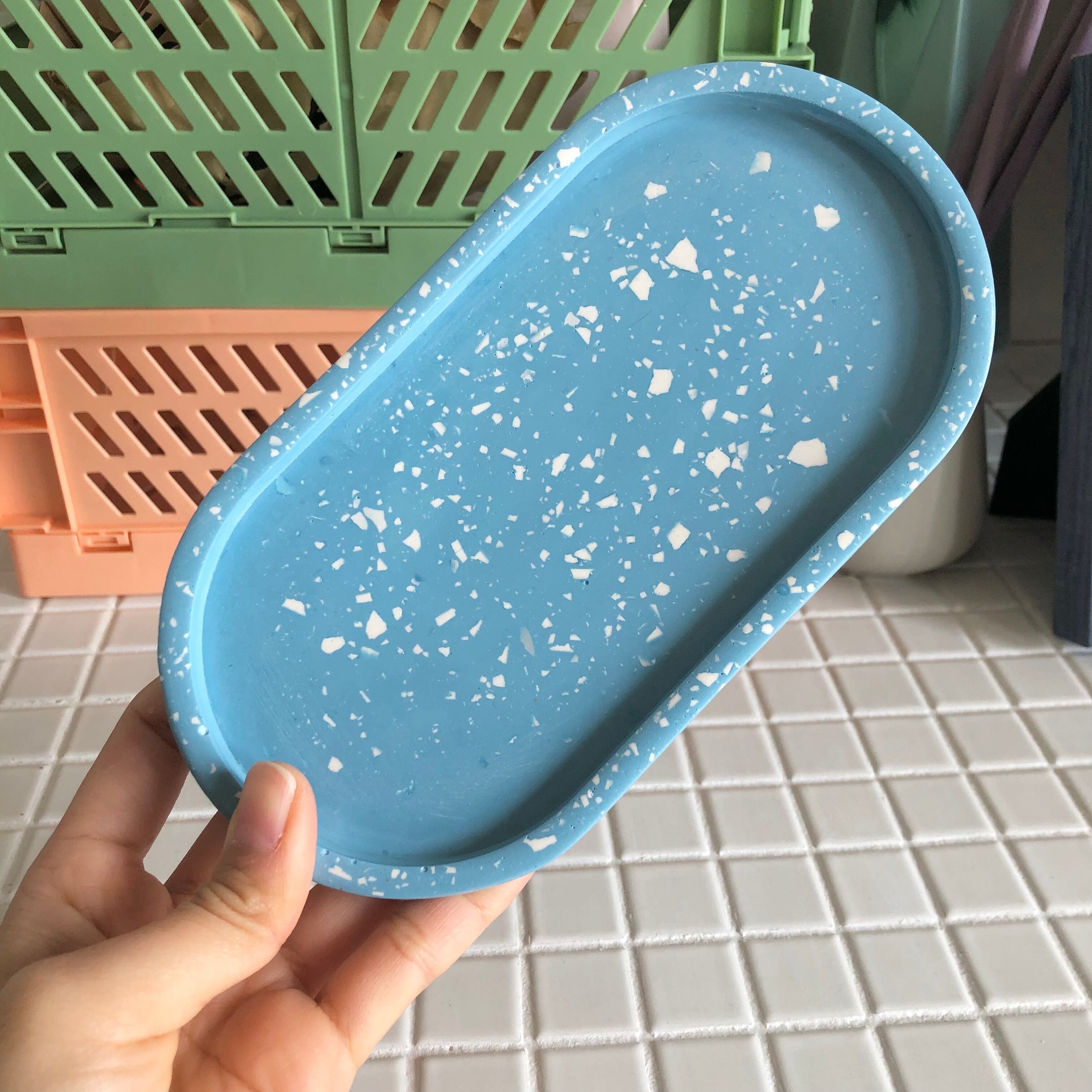 terrazzo テラゾー マルチトレイ トレイ 韓国インテリア