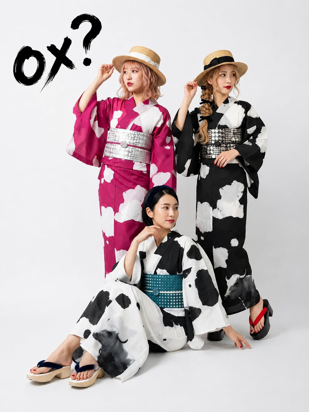 ブランド とせん 日本製高級生地綿100% 浴衣 単衣着物 OX? (オックス) ブラック キモノグラースオリジナル浴衣 単衣着物 セオ