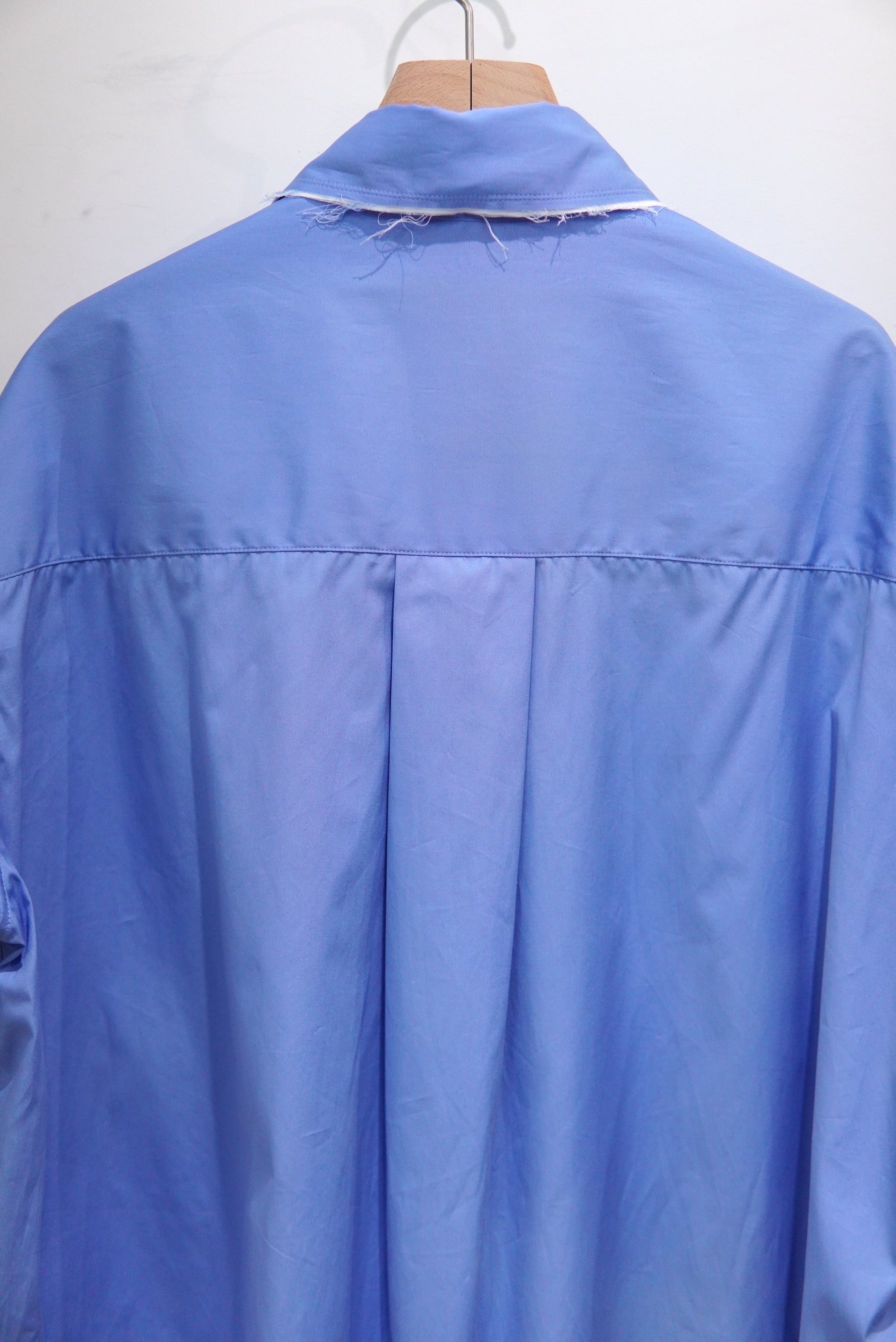 ANCELLM / HIGH-COUNT FRAYED OVER SHIRT / ANC-SH83 | POETRY