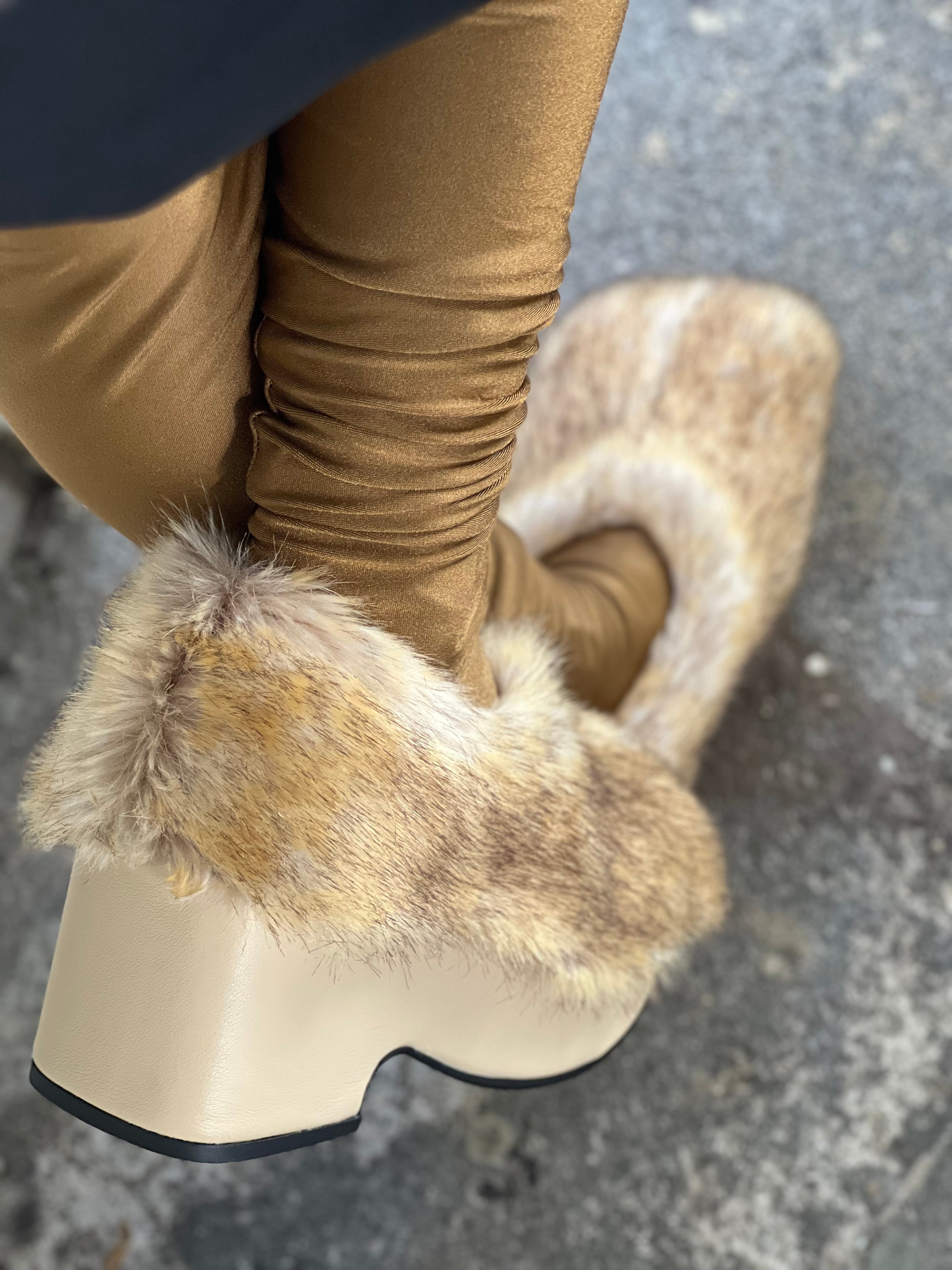 FUMIE=TANAKA – far platform shoes (BEIGE) | Savvy（大分市セレクト