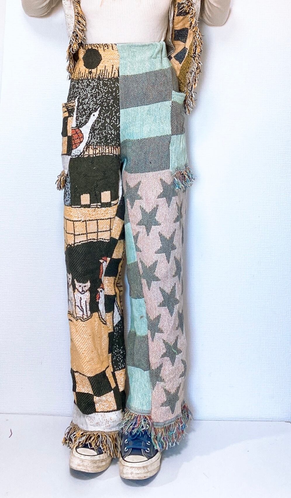 ヴィンテージラグパンツシルエットサンプル