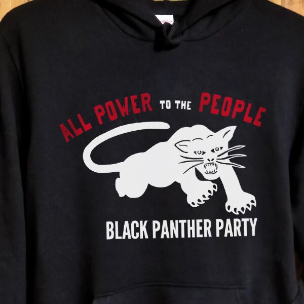 Black Panther Party ブラックパンサー党 BPP 黒色 パーカー 選べる5