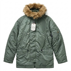 ALPHA INDUSTRIES N-3B PARKA　SAGE GREEN