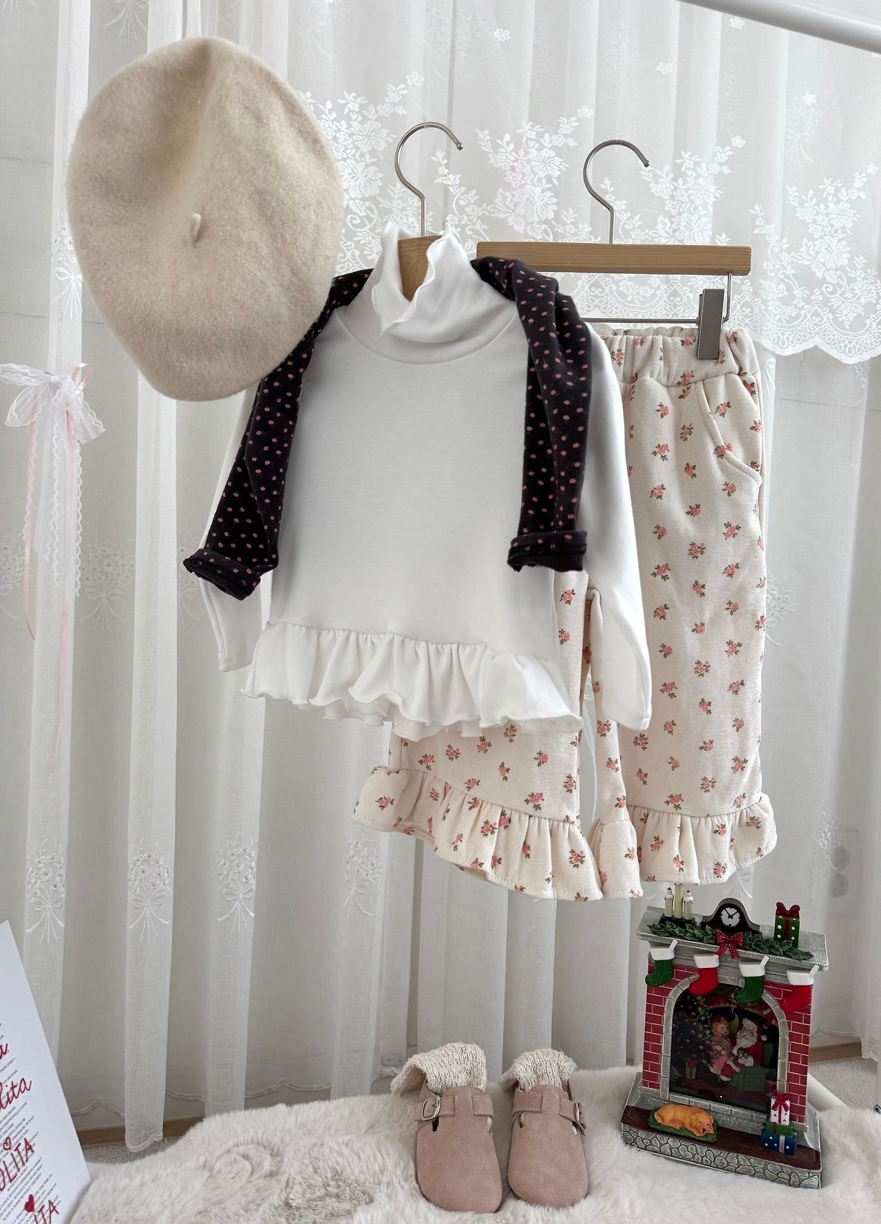 le petit mot［取寄］flower frill pants 26winter