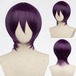 コスプレ耐熱ウィッグ 汎用カラー パープル ショートウィッグ ★銀魂/高杉晋助 等 ★にじさんじ/剣持刀也 等 ★192色のバリエーション！多様キャラのコスプレに最適です！ 【1303-154】 ★即納品★