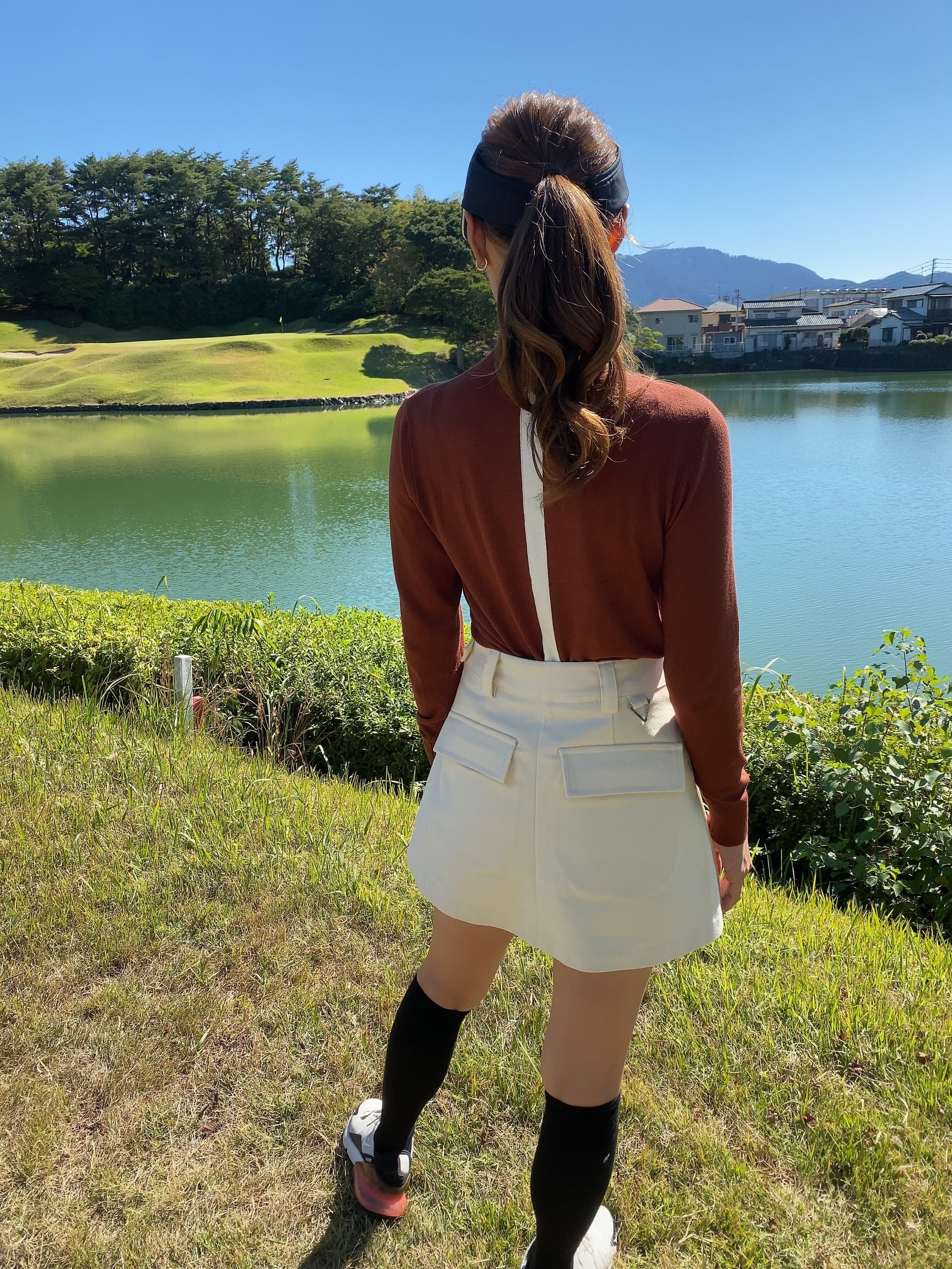 即納】秋冬デザインスカート | AMIS GOLF 【韓国ゴルフウェア】