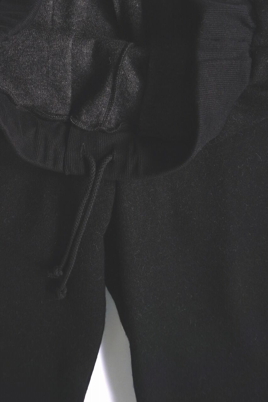 Double Faced Wool Sweat Pants