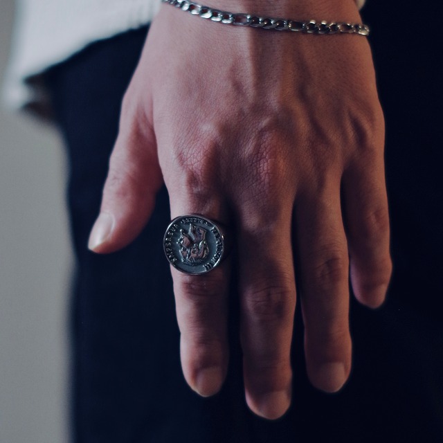 Vintage Coin Ring【SILVER】