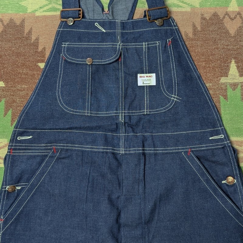 60s～ BIG MAC Denim Overalls (W38) Never Washed | Wonder Wear