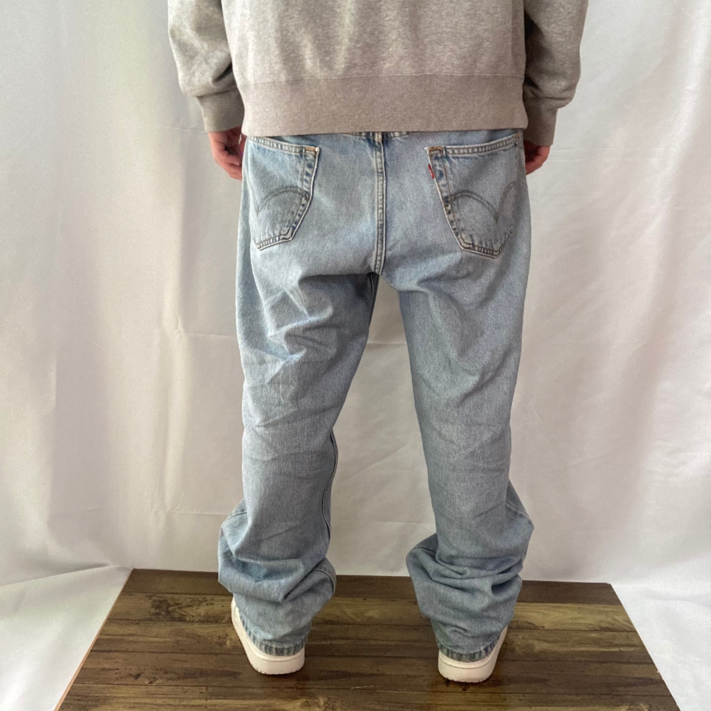Levi's 550】W36×L32 Denim Jeans リーバイス 550 ブルーデニム ...