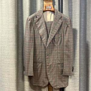ORAZIO LUCIANO GLEN CHECK SUIT《46》