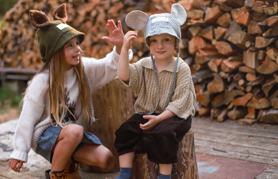 即納】SHOMKA wool bonnet squirrel♡ | Moon port