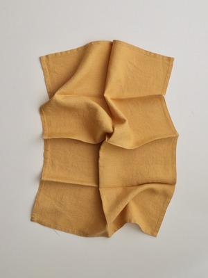 リネン キッチンタオル ハニー｜Linen Kitchen Towel Honey - LINEN TALES