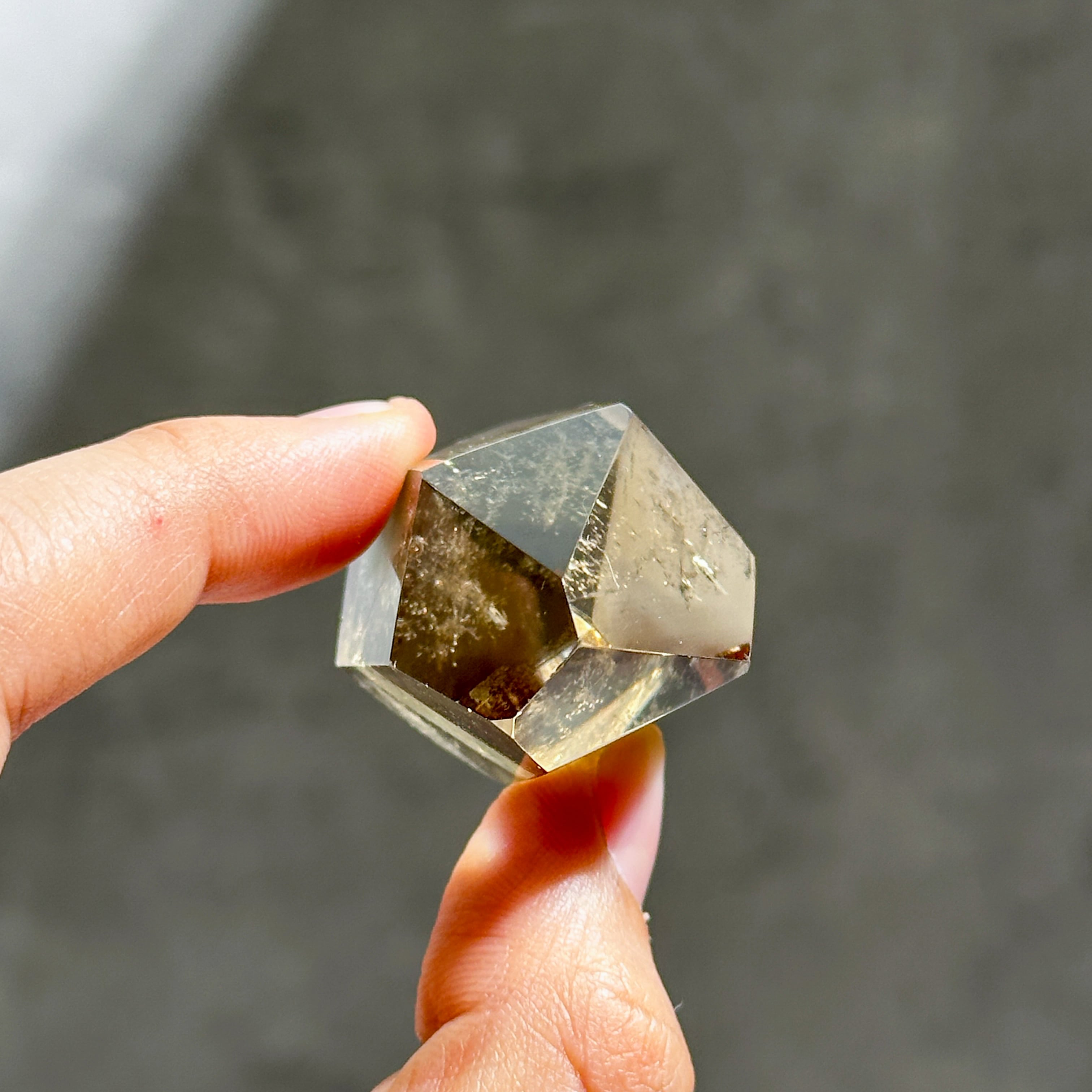 ファントム・透明感◎シトリン（黄水晶） フリーフォーム13◇ Citrine