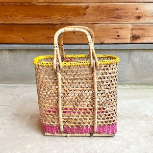 yao "Rattan basket L YE×PK" ラタンバスケット