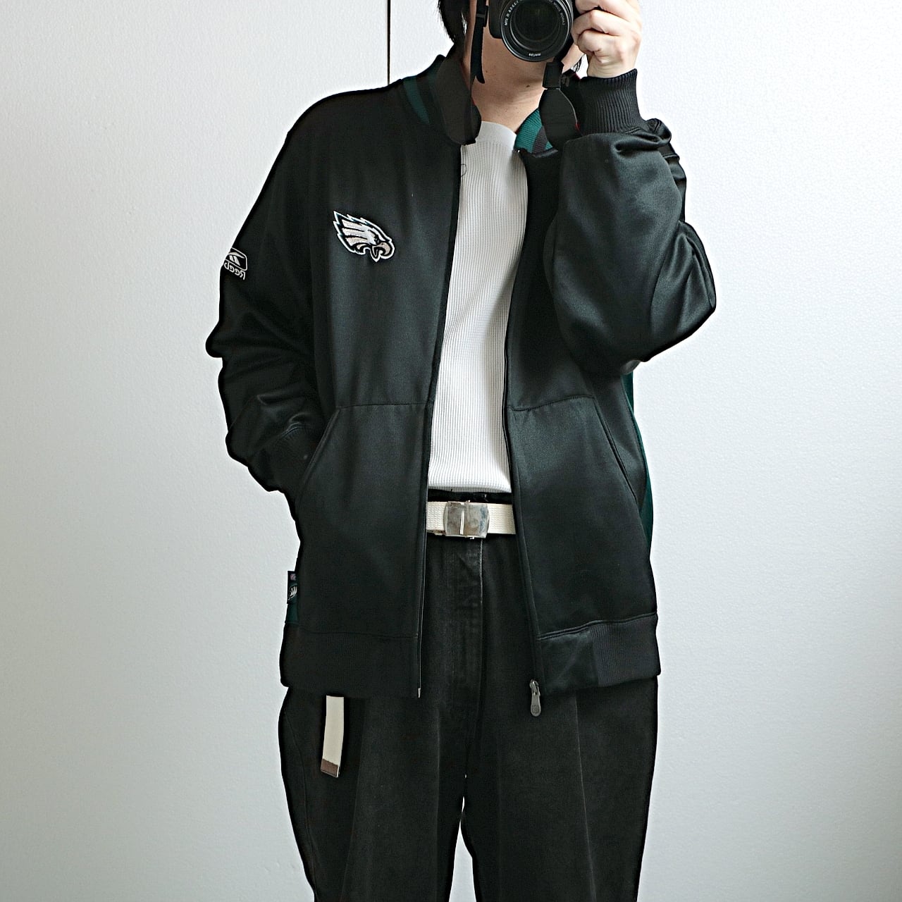 NFL Reebok リーボック フィラデルフィア・イーグルス ジャージ ジャケット 古着 used