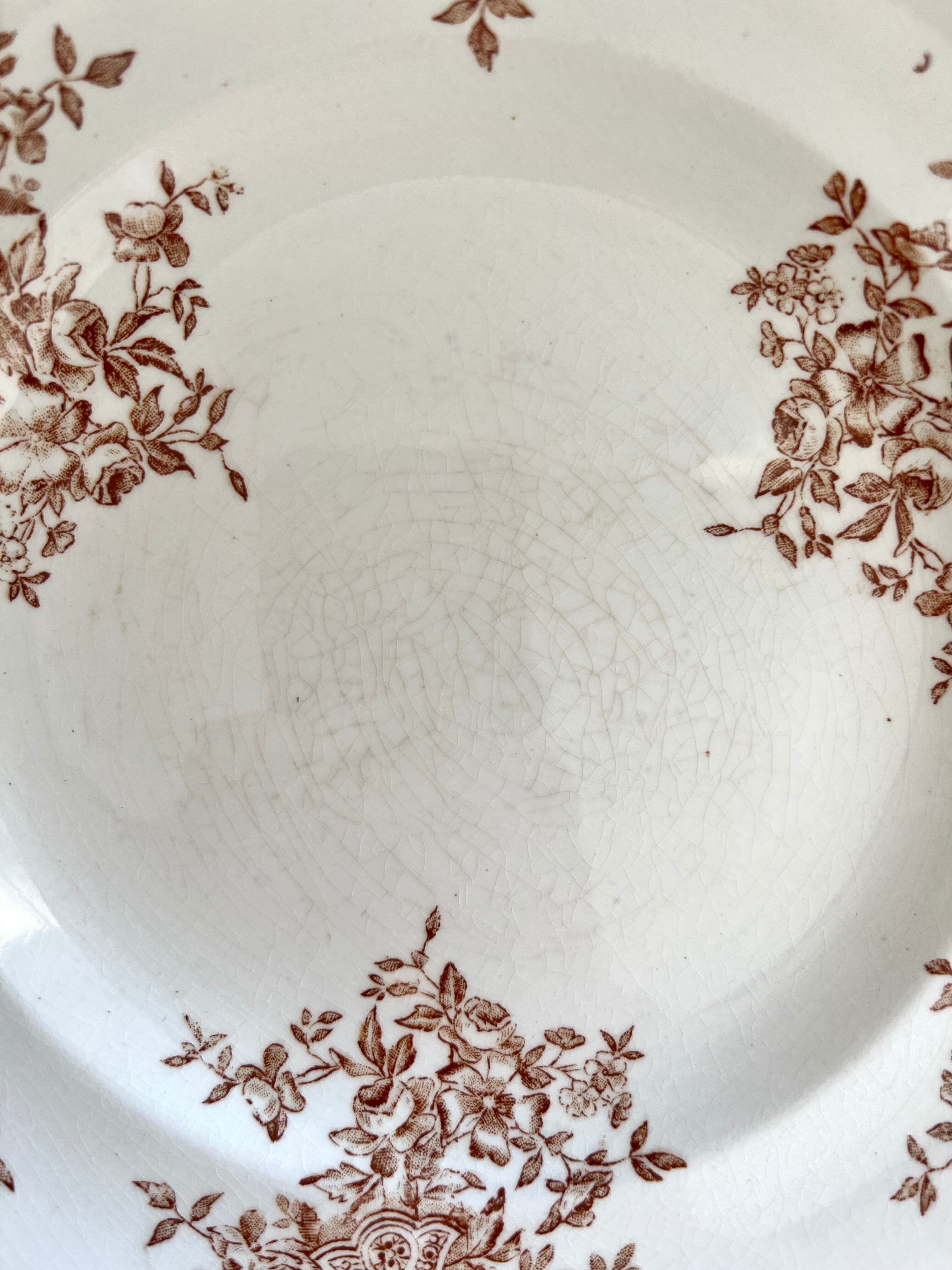 Longwy marly 平皿2 | antiquemanon