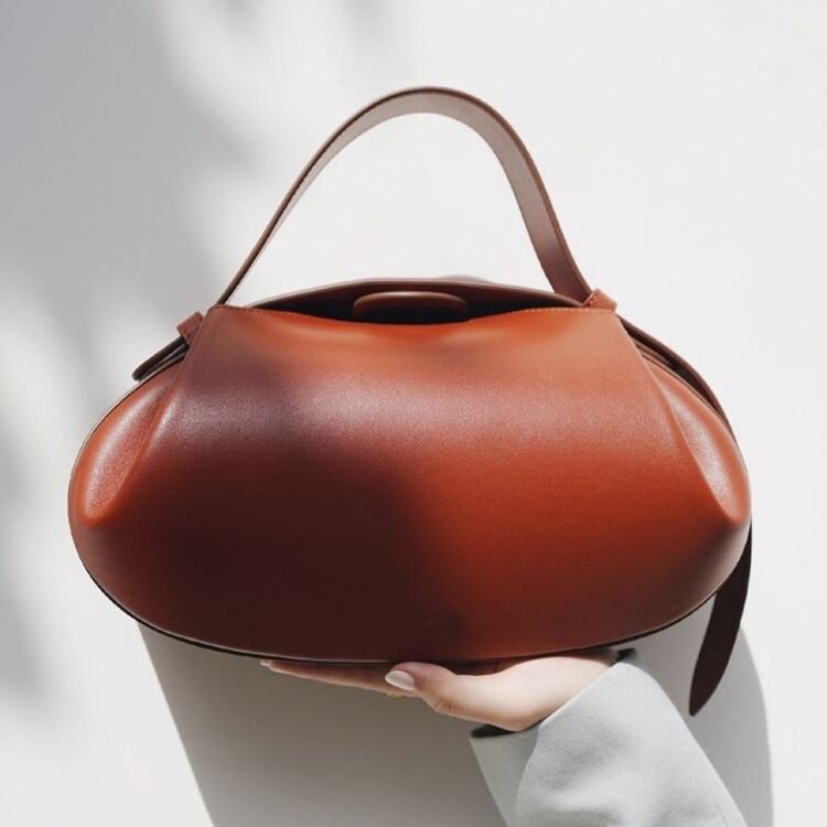 2way ラウンドハンドバッグ 3col N00184