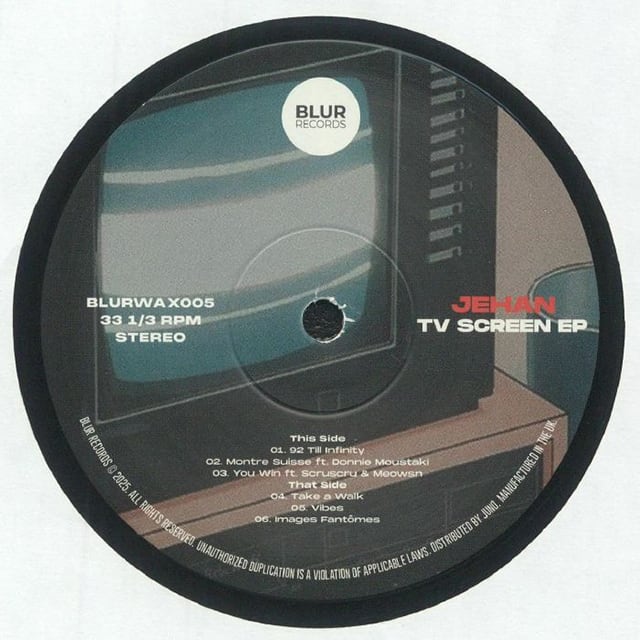 〈残り1点〉【12"】Jehan - TV Screen EP