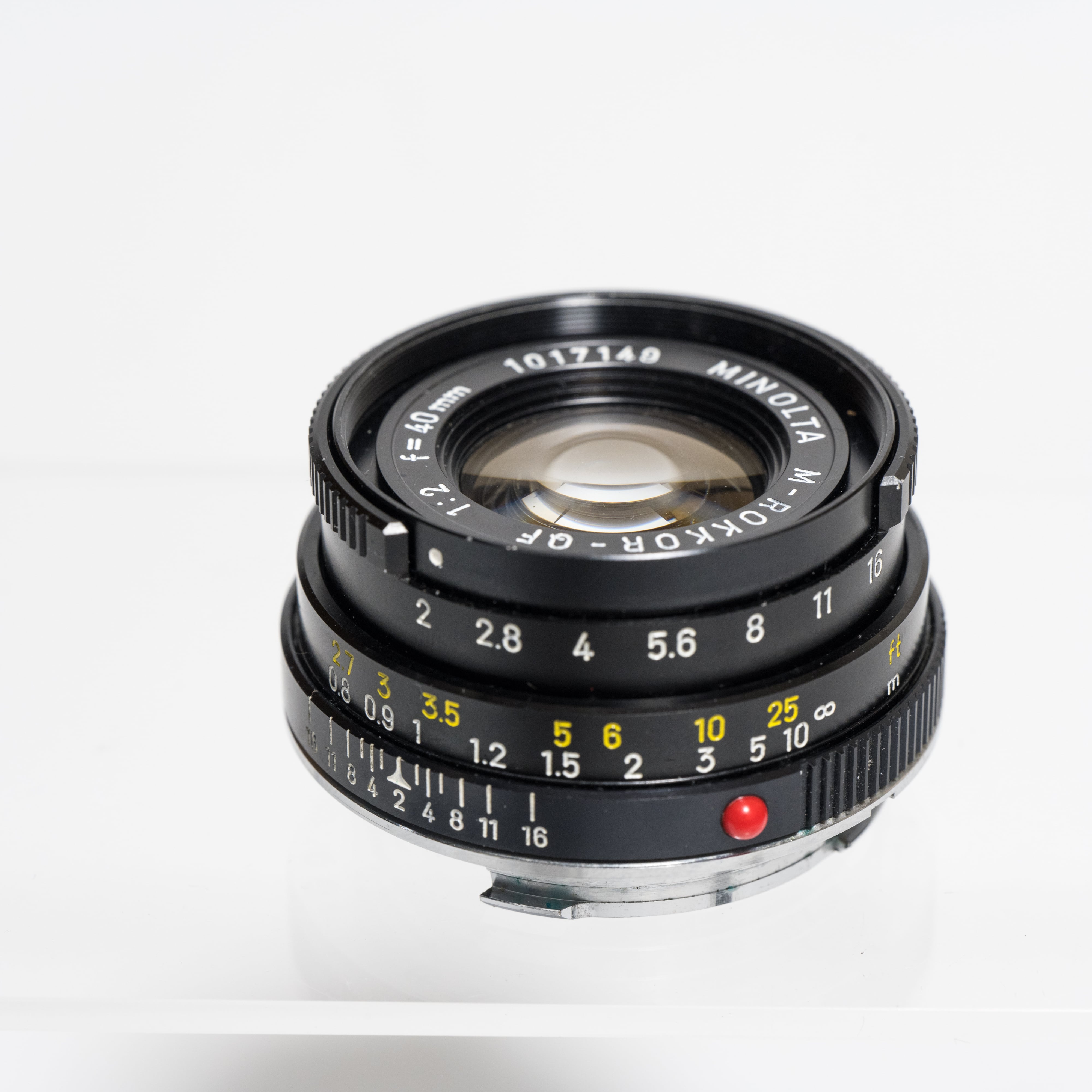 LEITZ minolta CL + MINOLTA M-ROKKOR-QF 40mm F2【良品】 | まるやま