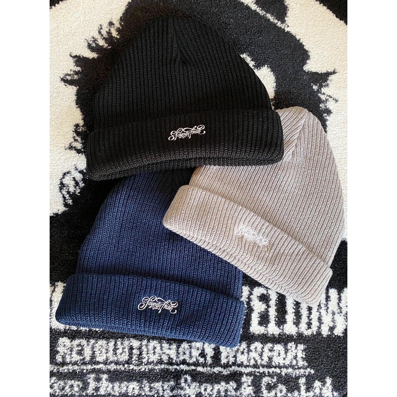 ニットキャップ / SEVENTY FOUR(セブンティーフォー) / CABLE KNIT BEINIE(STF25FW23)