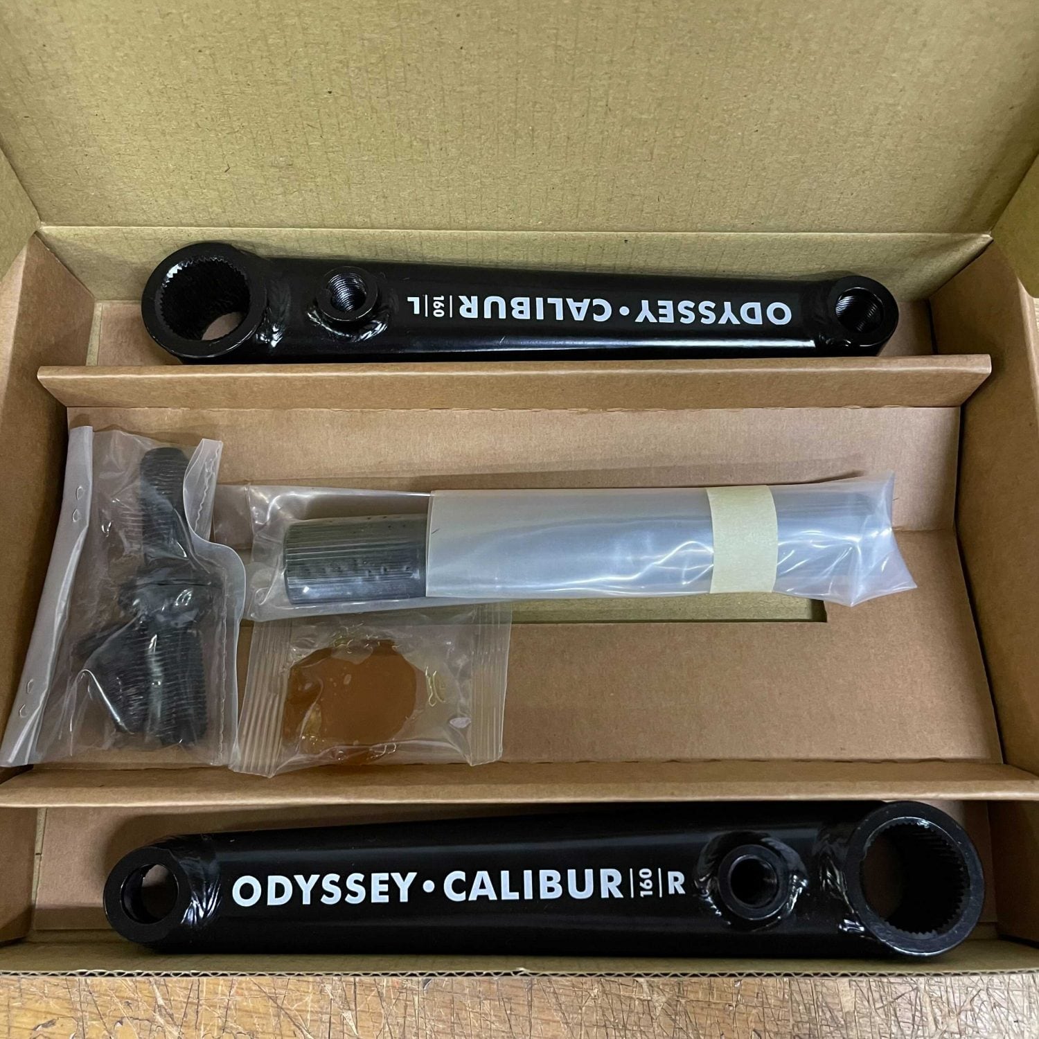 160mm ECLAT TIBIA XLT Black | bmxshop