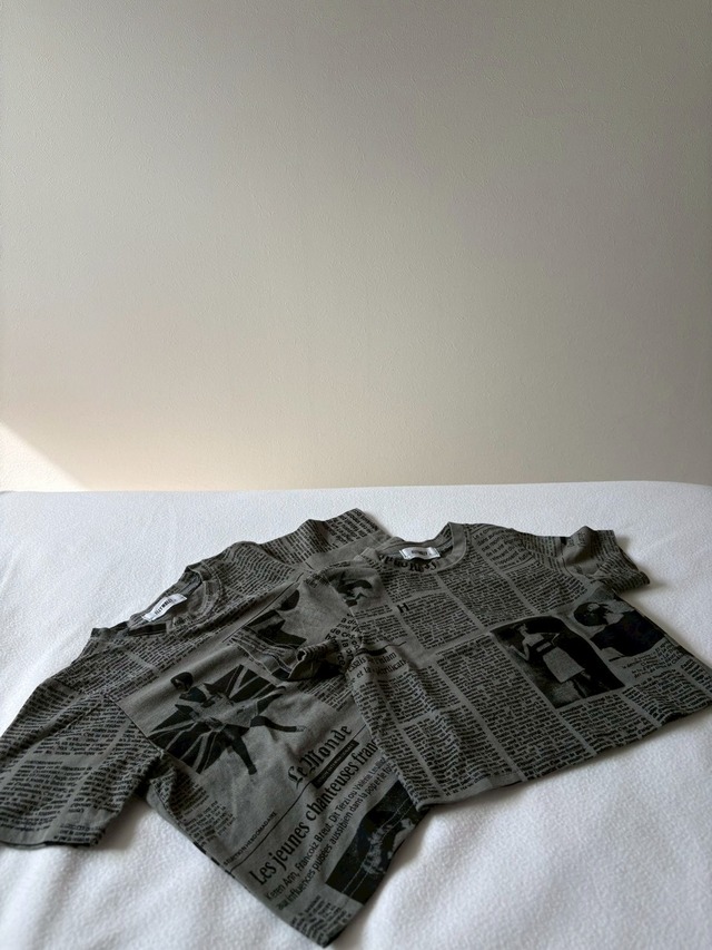 【ラス1】ELLYMOLLY / Paper pop T