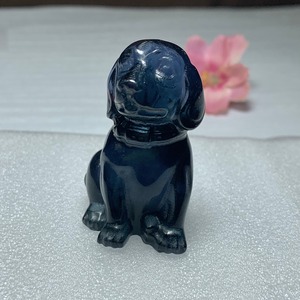 12.フローライト犬・インテリア