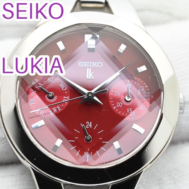 送料無料】セイコー時計 SEIKO LUKIA ルキア カットガラス トリプル 