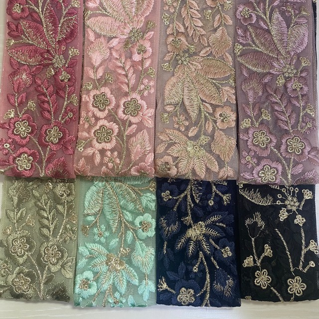 57mmインド刺繍【バラ売り】