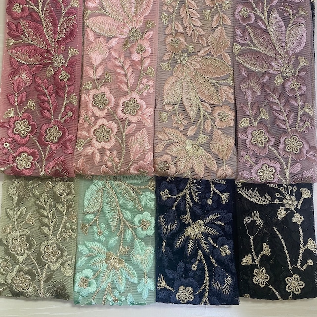 57mmインド刺繍【バラ売り】