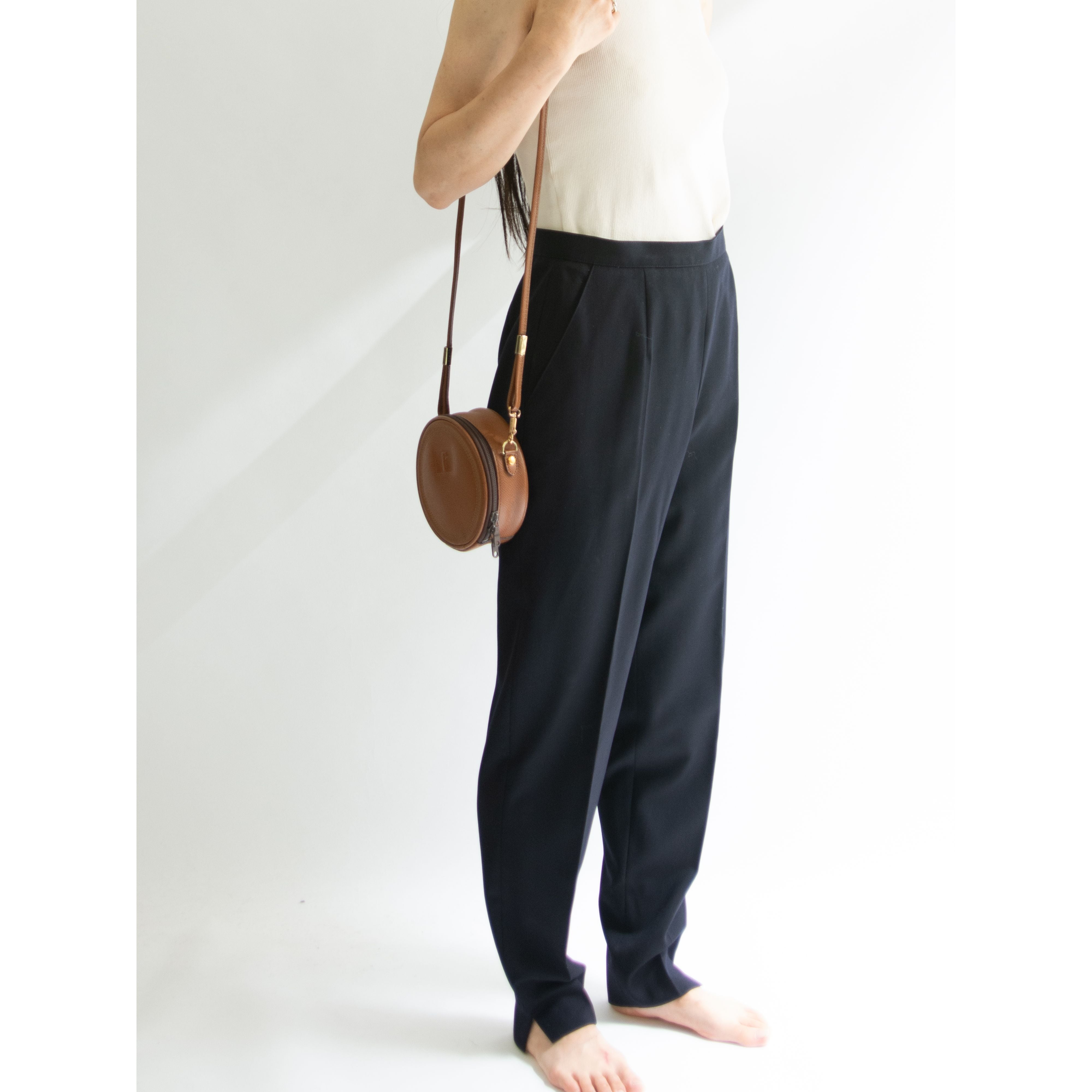 renoma PARIS】Crossbody PVC Leather Circle Bag（レノマ クロス