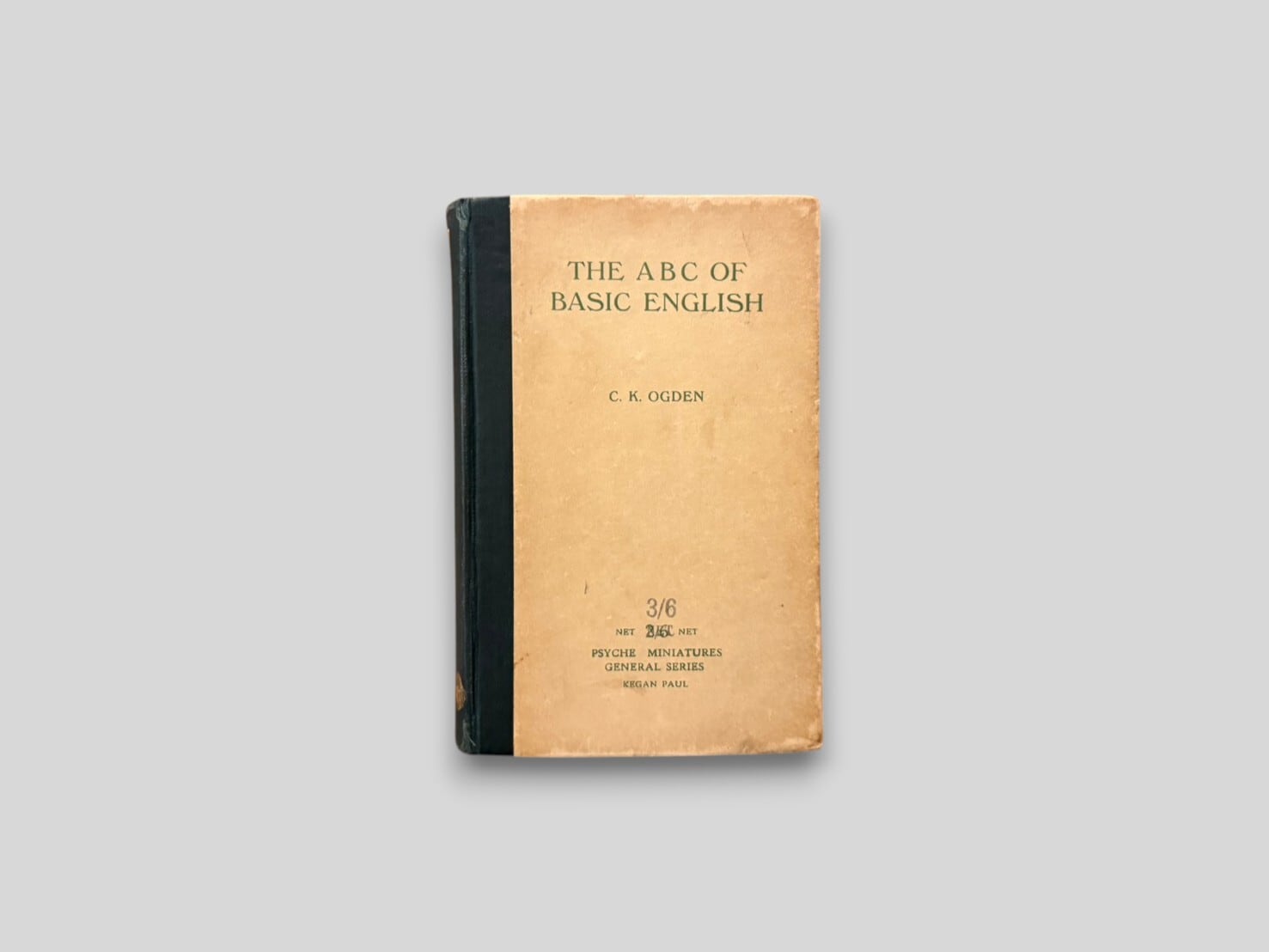 洋書 Collections Grade8 SG218】【EIGHTH PRINTING】The ABC of Basic English (in Basic)(1940