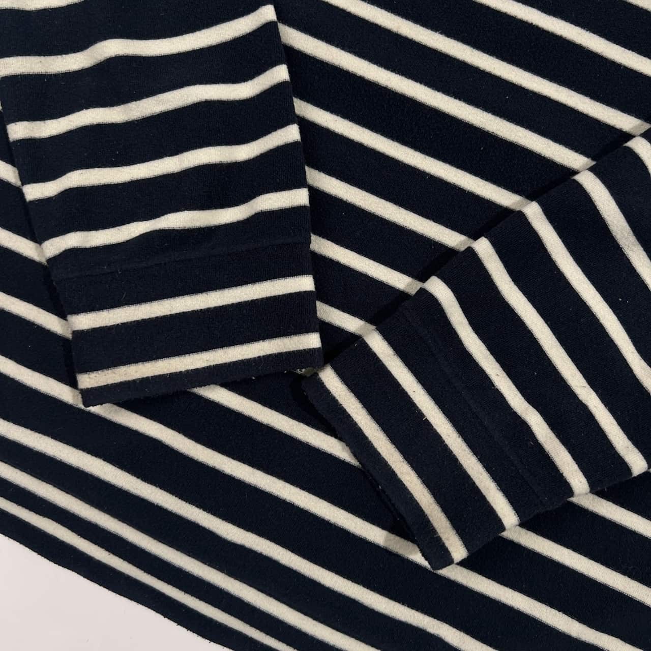 PEARLY GATES パーリーゲイツ ボーダー ハーフジップ プルオーバー 1/ネイビー ブラック レディース ゴルフ