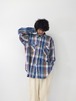 90s Wool rich Hevey nel shirt